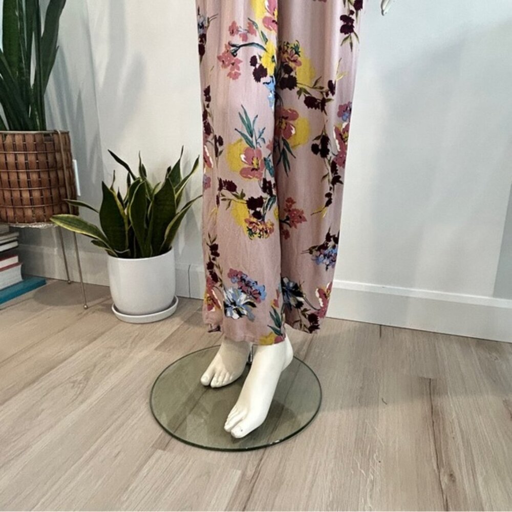 Strapless Boho Beachy Floral Jumpsuit - Picture 10 of 14